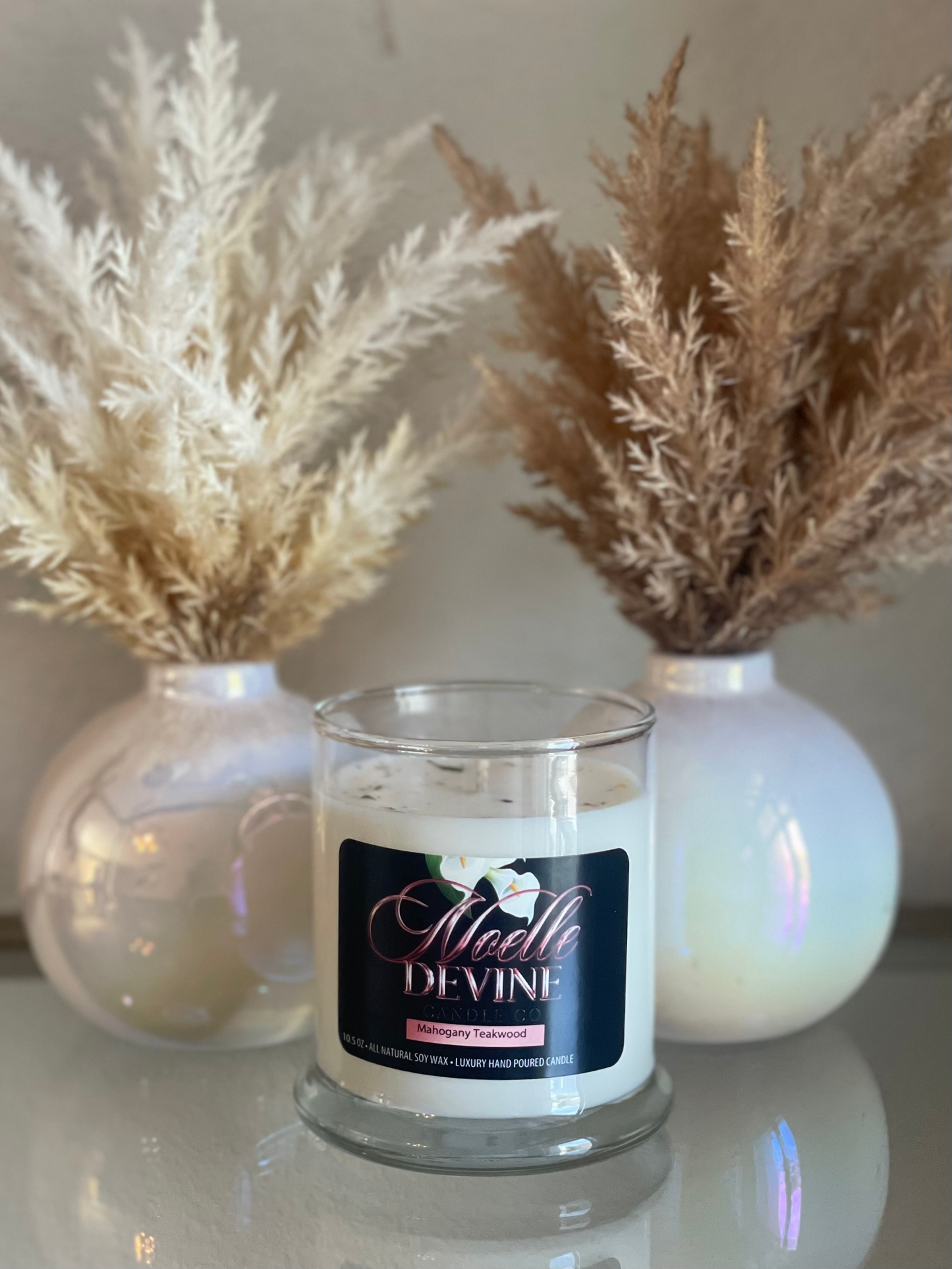 Mahogany Teakwood Soy Candle