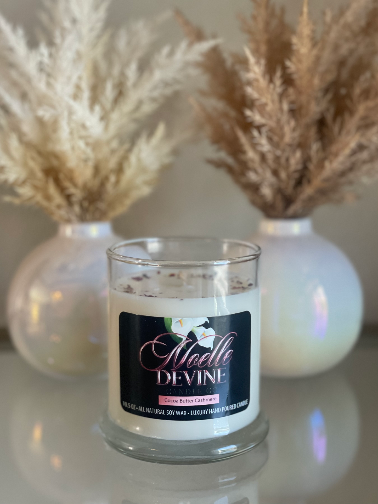 Cocoa Butter and Cashmere Scented Soy Candle