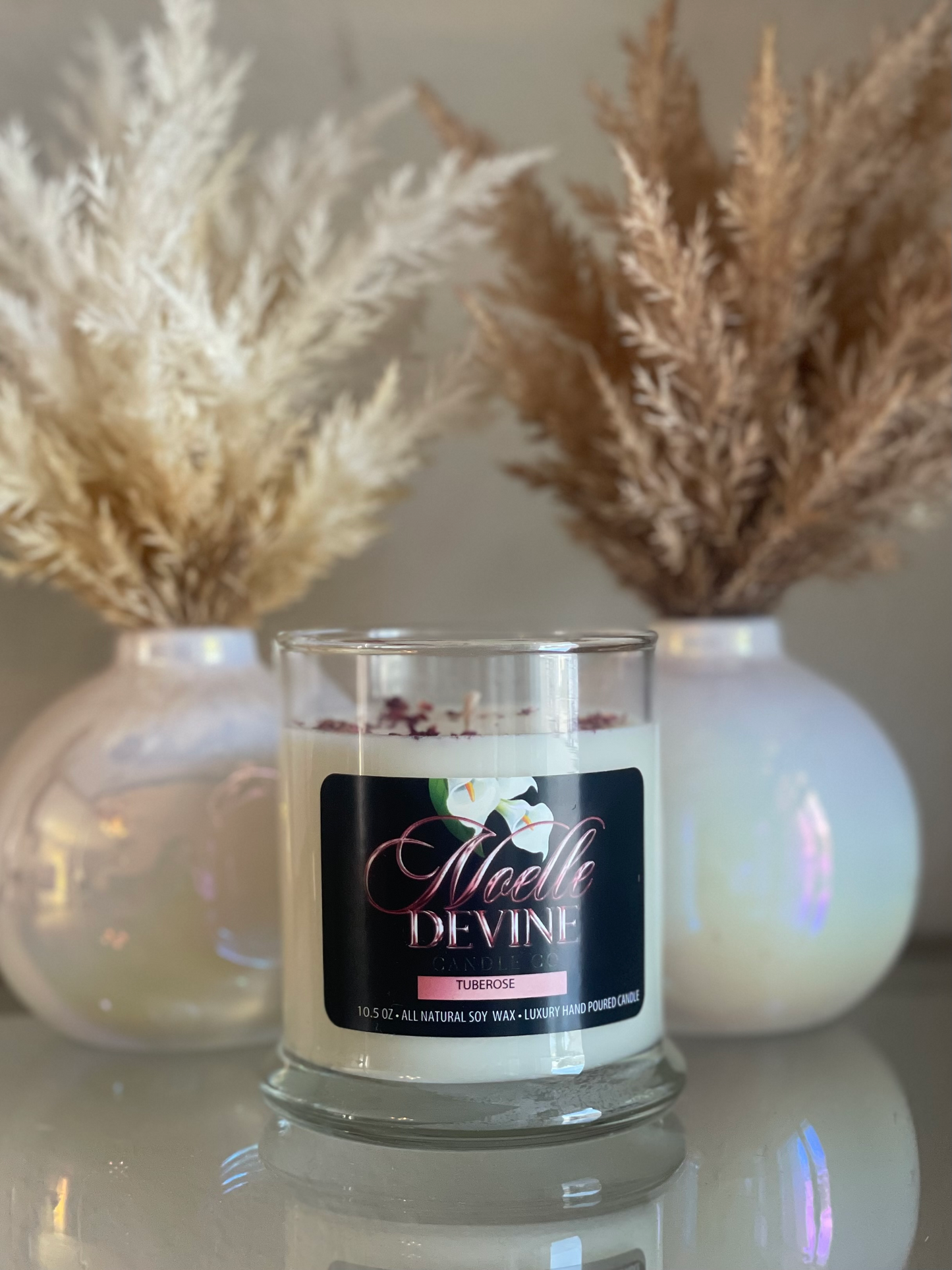 Tuberose Scented Soy Candle